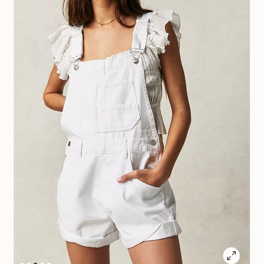 Free People Ziggy Shortall overalls
